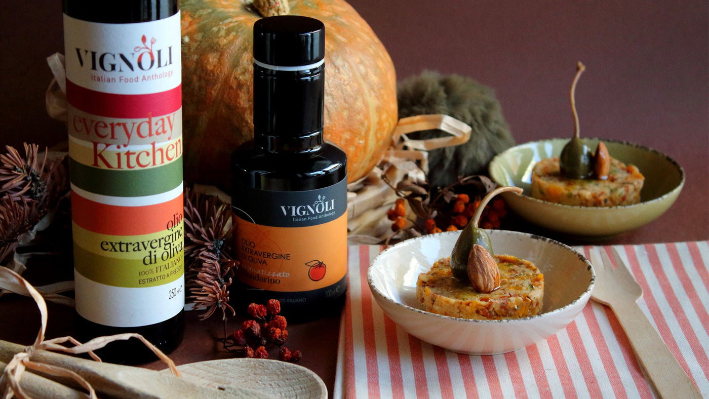 Pumpkin Spread with Mandarin Infused EVOO