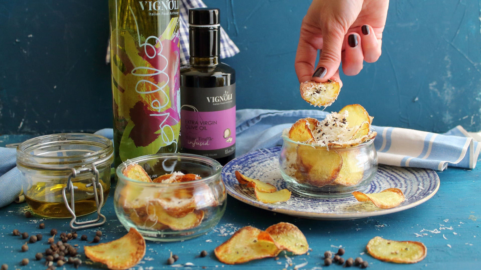 Truffle Cheese & Pepper Chips