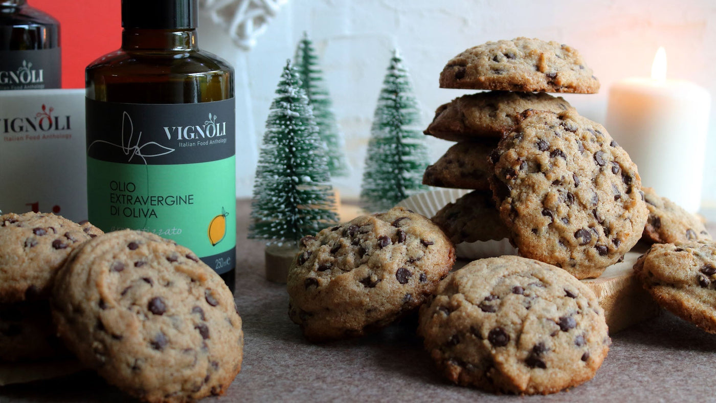 Cakey chocolate chips cookies