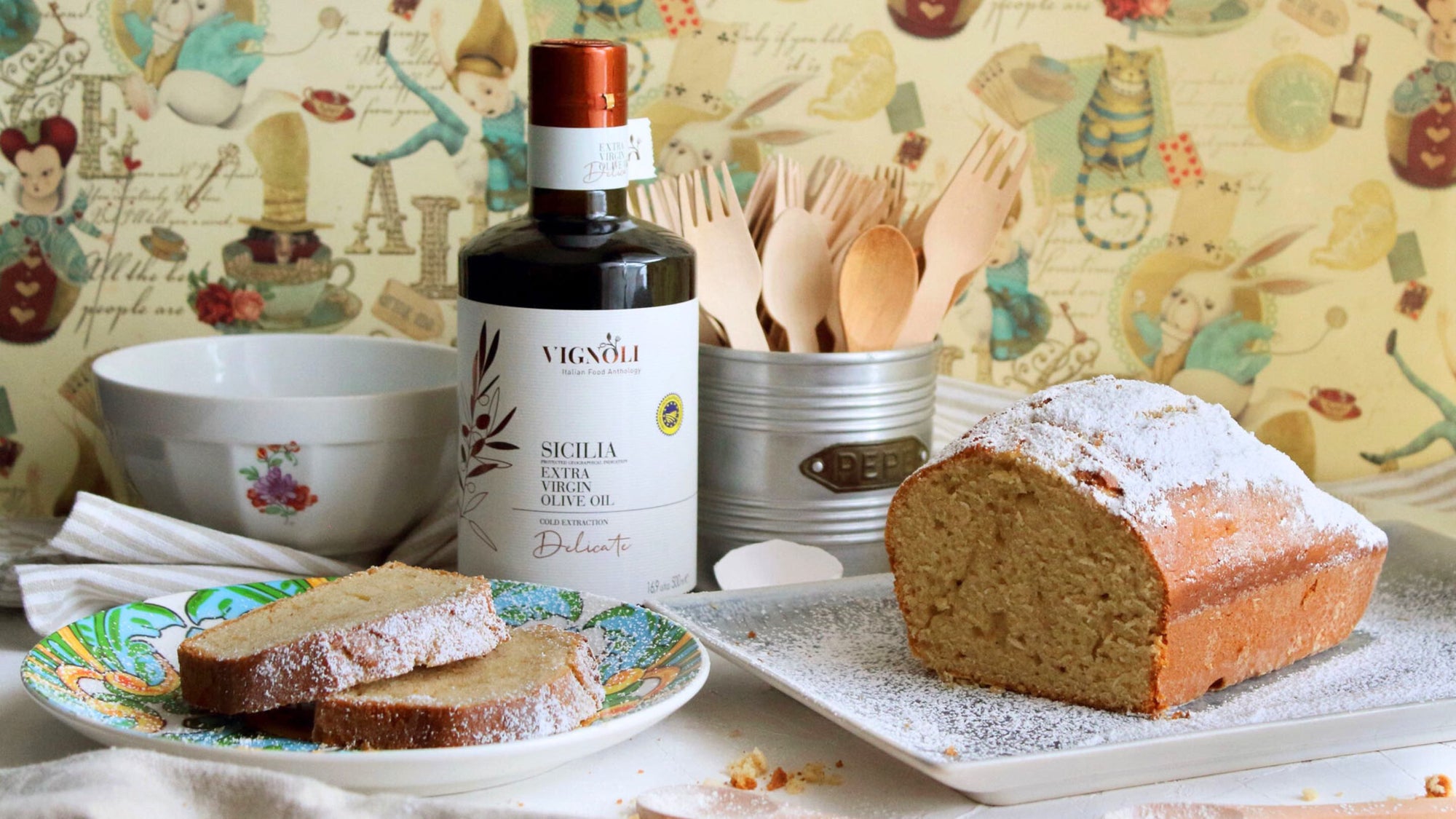 Sicilian Extra Virgin Olive Oil Cake Recipe