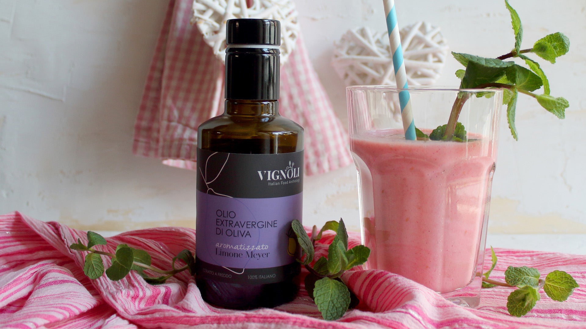 “I Love You” Lemony Pink Smoothie
