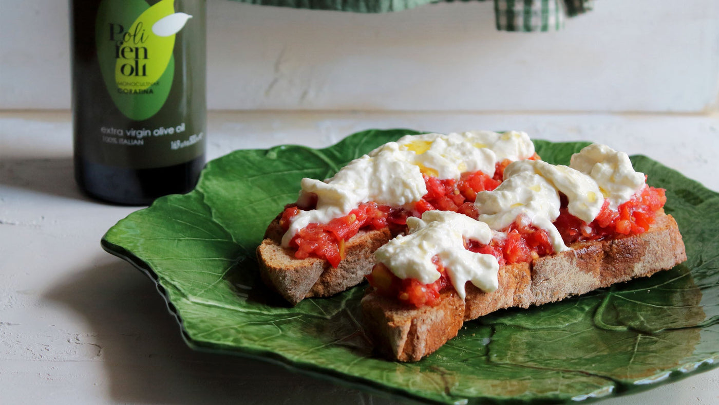 Easy and gorgeous summer Italian bruschetta