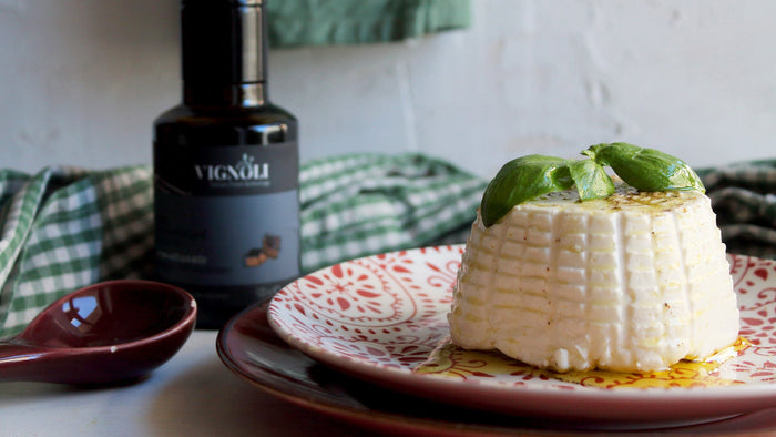 Vignoli style boosted ricotta cheese