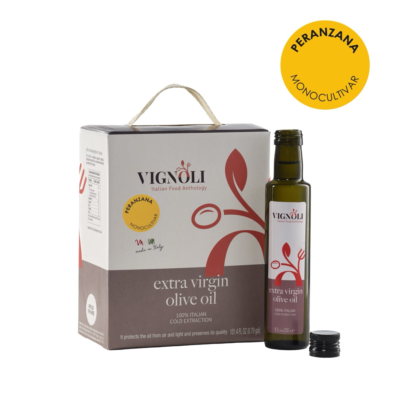 Italian Extra Virgin Olive Oil - Peranzana, Lollo Collection