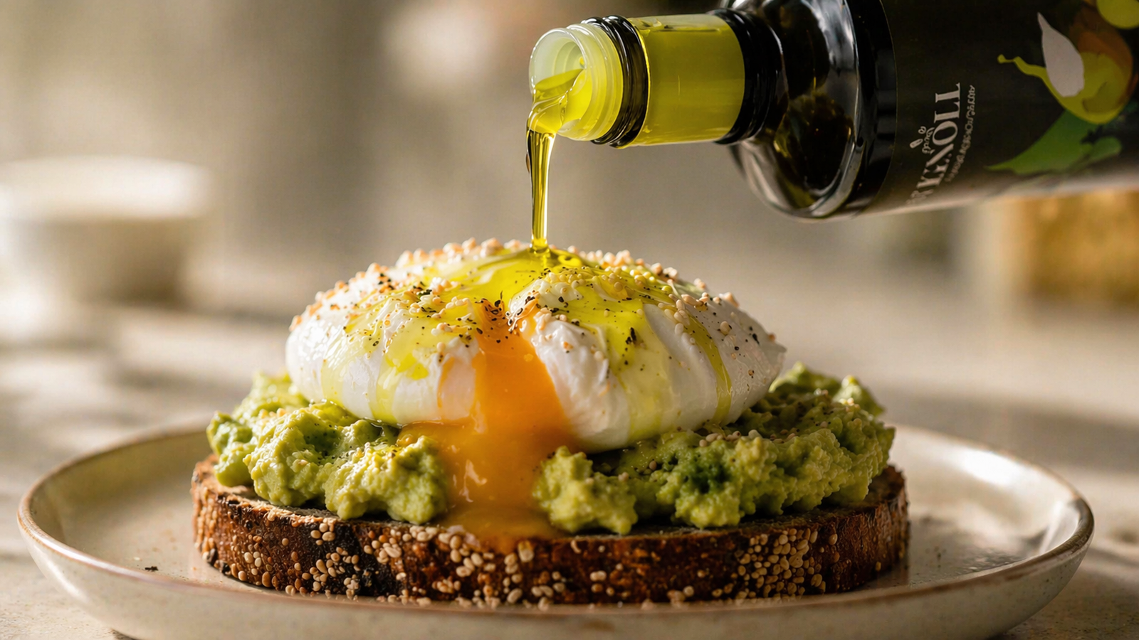 Avocado Toast with Olive Oil