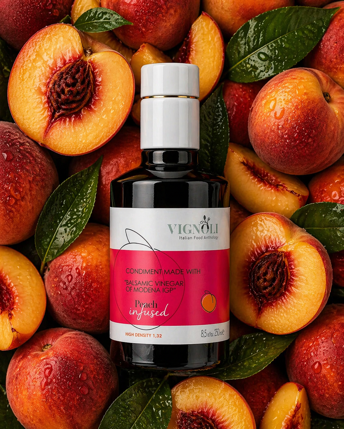 Peach Infused Balsamic Vinegar