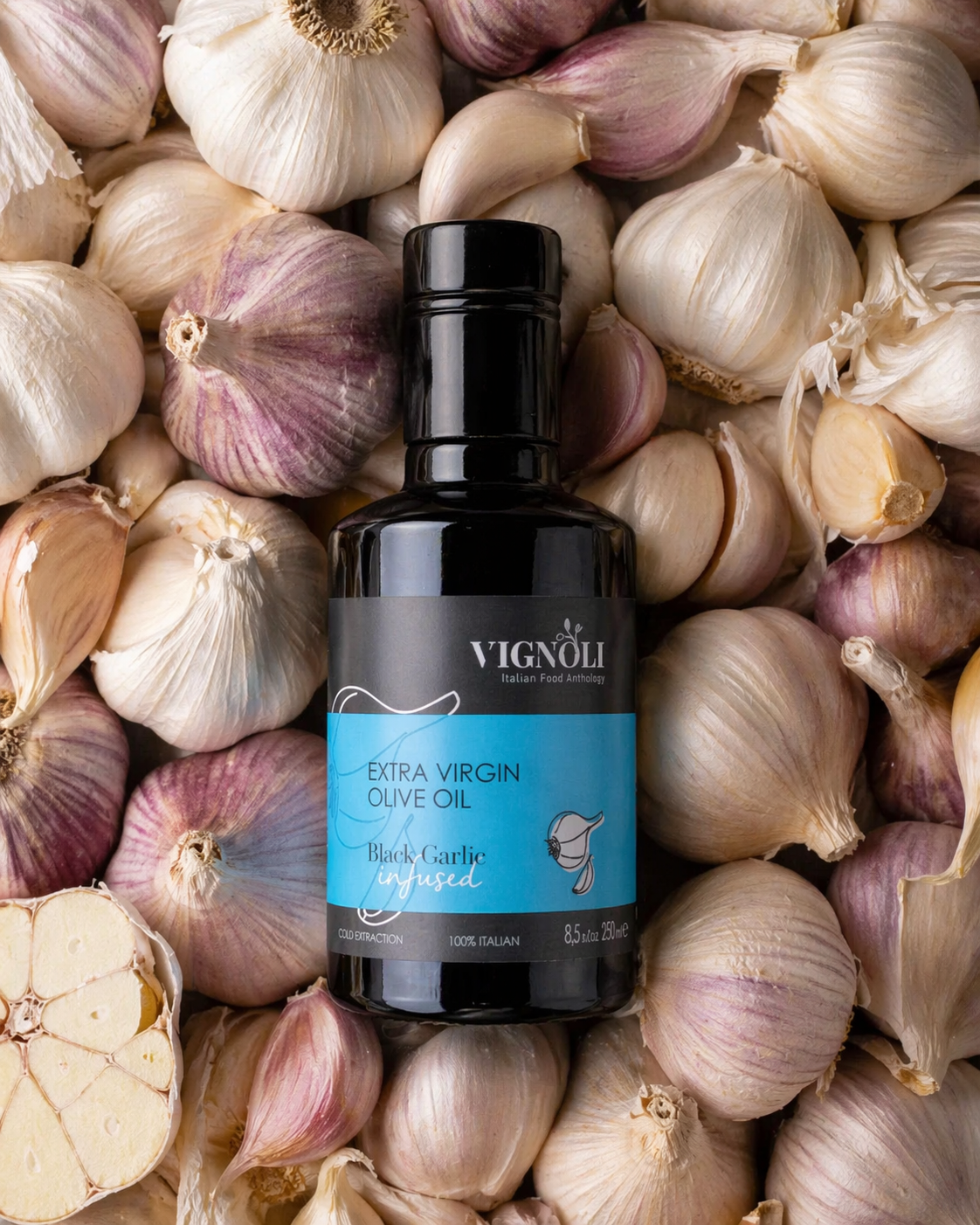 Black Garlic Infused Extra Virgin Olive Oil