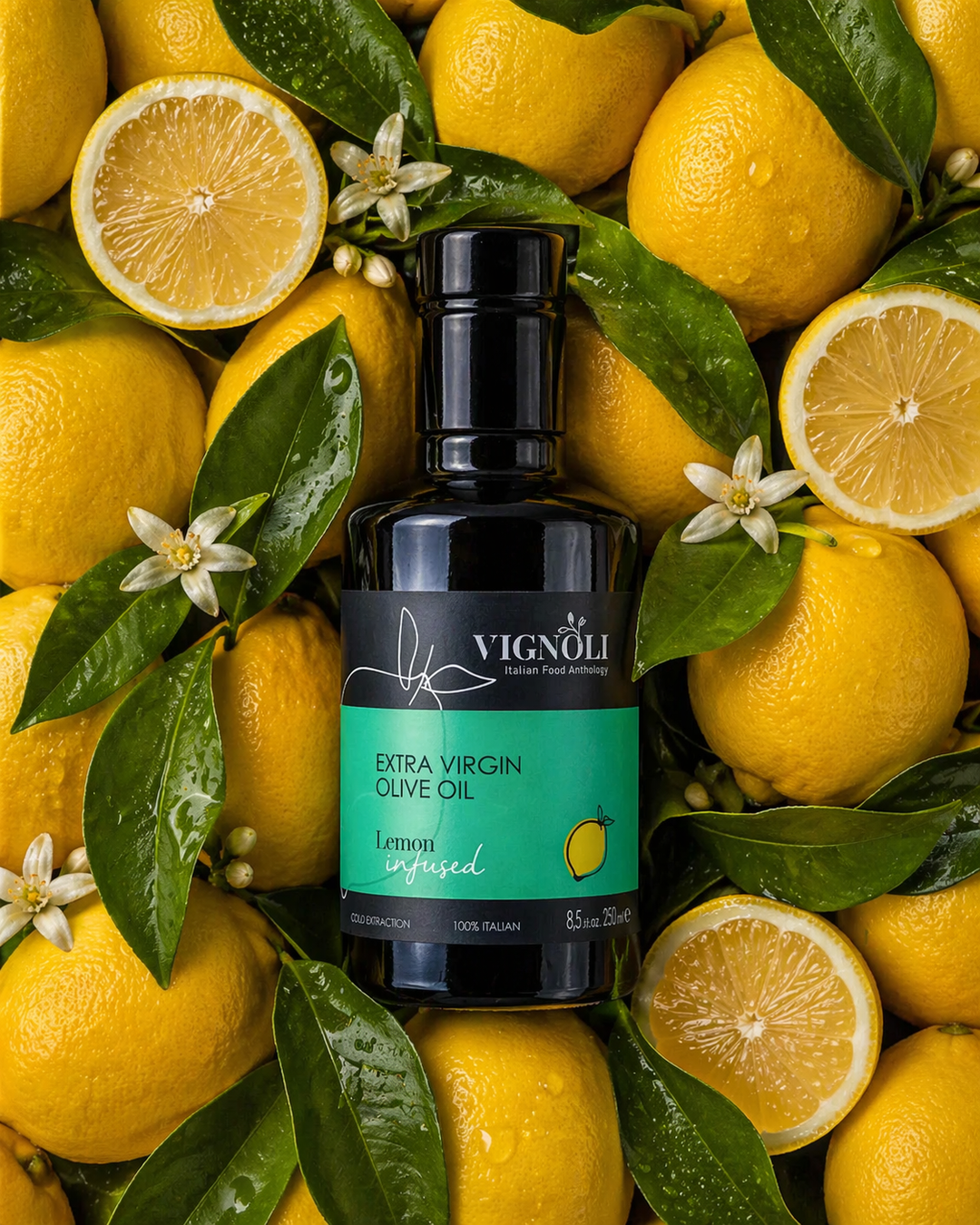 Lemon Infused Extra Virgin Olive Oil