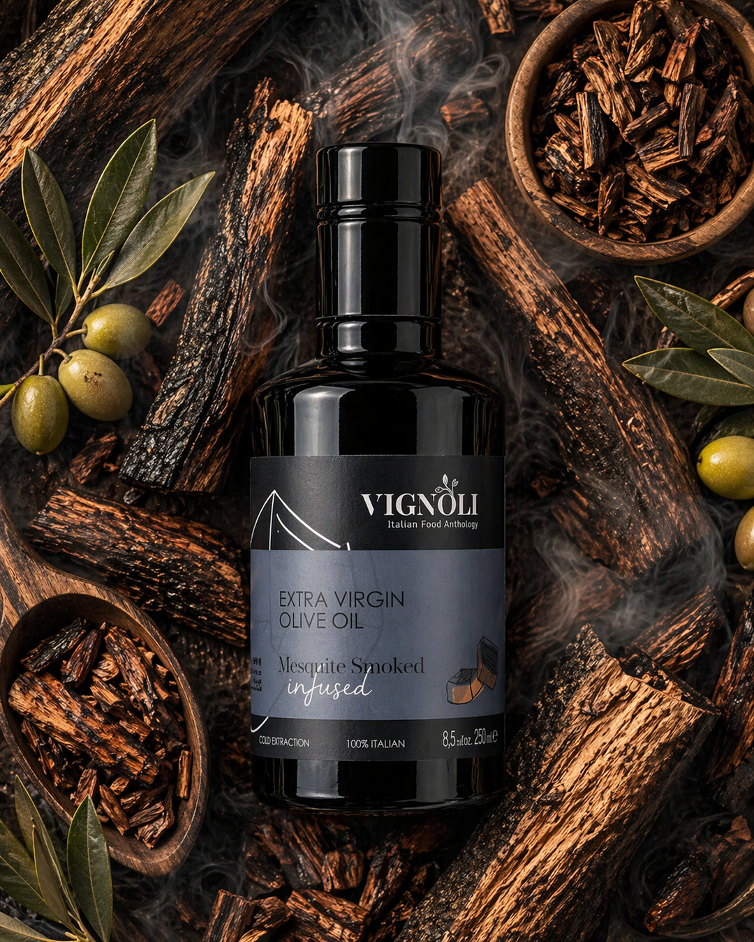 Mesquite Smoked Infused Extra Virgin Olive Oil