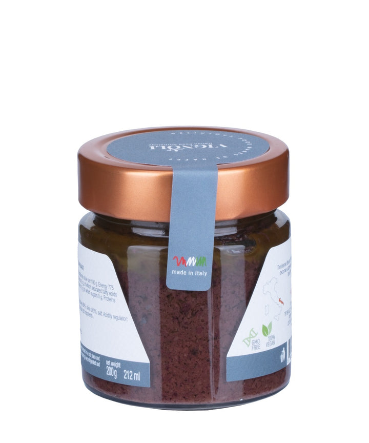 Black Olives Cream Tapenade side of 7oz jar