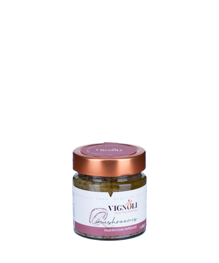 Vignoli Mushroom Cream Tapenade front of 7oz jar