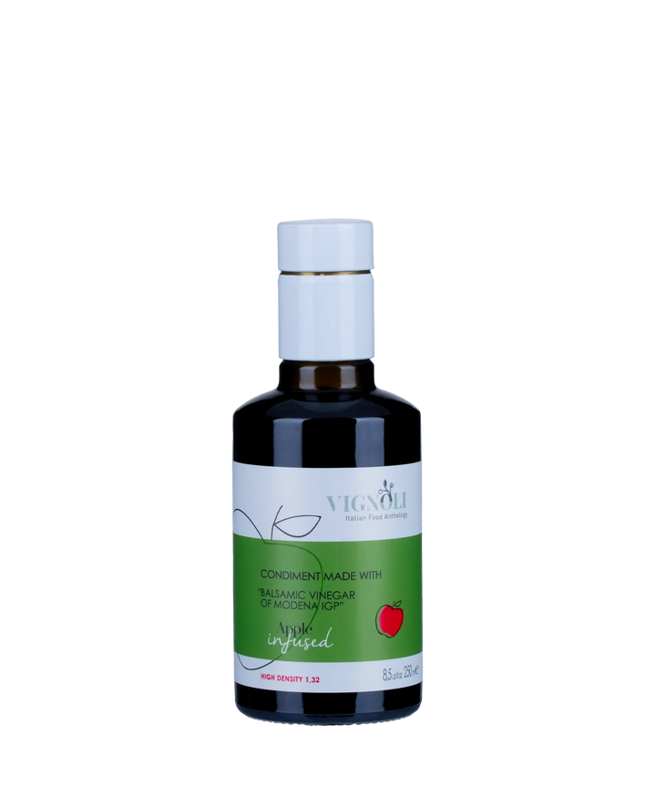Apple Infused Balsamic Vinegar 250ml front of bottle